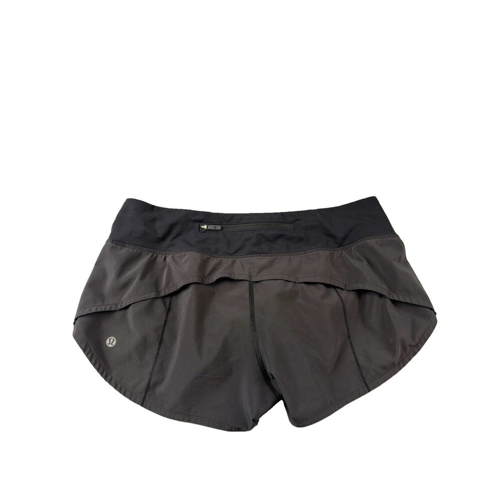 Lululemon Speed Up 2.5” Inseam Lined Short Size 6 Black
